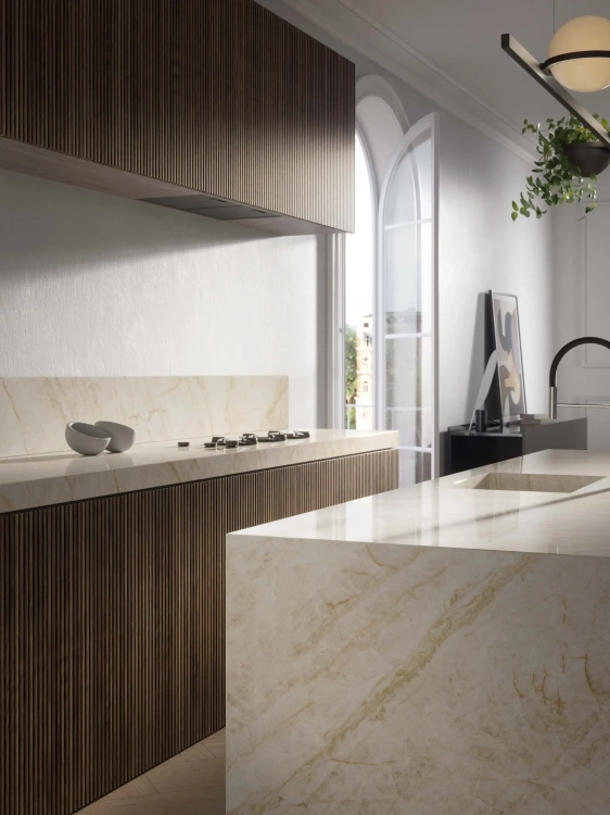 Stemar XTONE Porcelanosa Taj Mahal Polished 120x270 Połysk Płytka Ścienna Podłogowa Gres