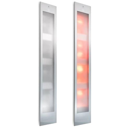 Stemar Sunshower Deluxe White Panel Podtynkowy Promienowanie UV Podczerwień IR Biały Aluminium