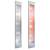Stemar Sunshower Deluxe White Panel Podtynkowy Promienowanie UV Podczerwień IR Biały Aluminium