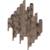 L'Antic Colonial Digit Copper 24,7x27,7 - Mozaika — plytka