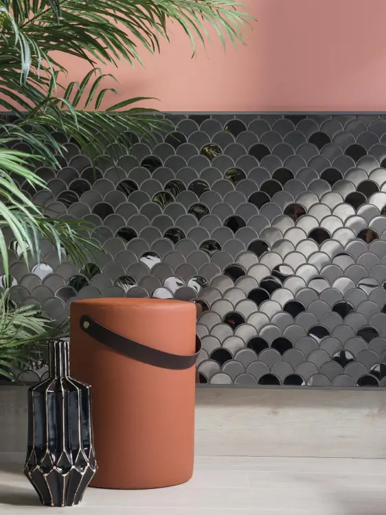 L'Antic Colonial Drop Anthracite 29,5x29,6 - Mozaika — ambient