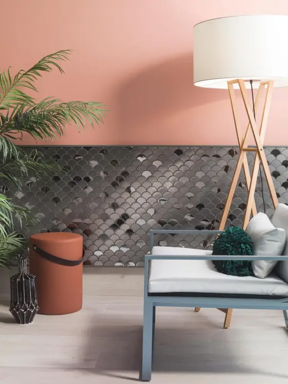 L'Antic Colonial Drop Anthracite 29,5x29,6 - Mozaika — ambient