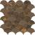 L'Antic Colonial Drop Copper Brushed 29,5x29,6 - Mozaika — plytka