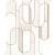 L'Antic Colonial Figure Arks Cream 27,83x34,8 - Mozaika — plytka