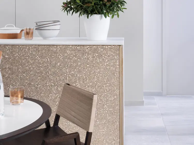 L'Antic Colonial Gravity Aluminium Cubic Gold 30,5x30,5 - Mozaika — ambient