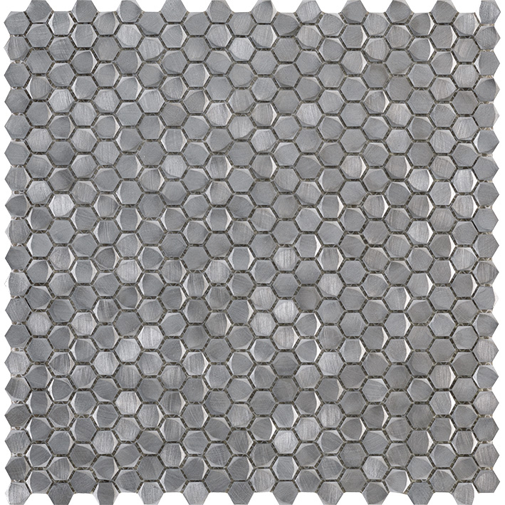 L'Antic Colonial Gravity Aluminium Hexagon Metal 30,4x30,7 - Mozaika — plytka