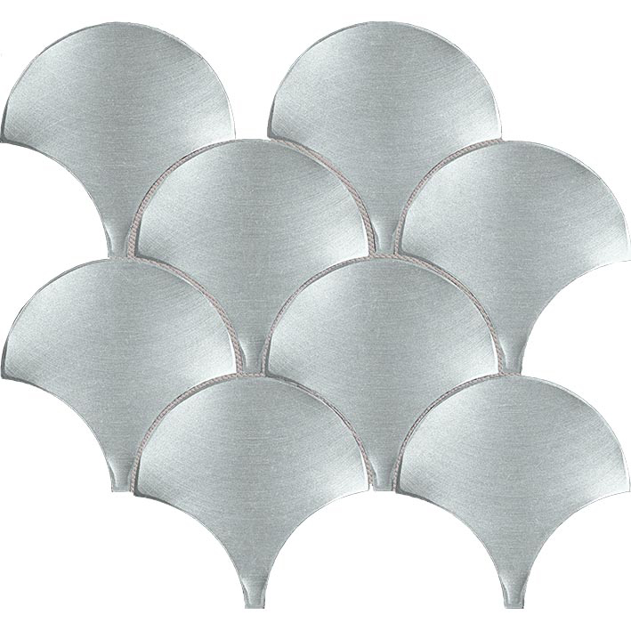 L'Antic Colonial Gravity Aluminium Shell Aquamarine 24,4x26,4 - Mozaika — plytka