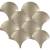 L'Antic Colonial Gravity Aluminium Shell Gold 24,4x26,4 - Mozaika — plytka