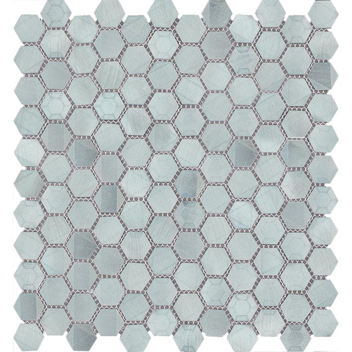 L'Antic Colonial Gravity Aluminium Sides Aquamarine 27,7x29,2 - Mozaika — plytka