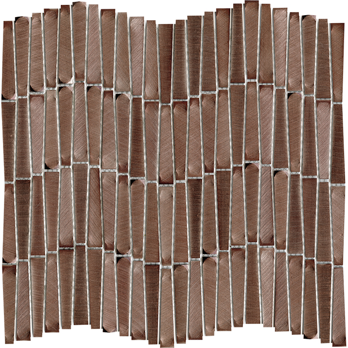 L'Antic Colonial Gravity Aluminium Wave Copper 28,9x30,2 - Mozaika — plytka