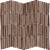 L'Antic Colonial Gravity Aluminium Wave Copper 28,9x30,2 - Mozaika — plytka