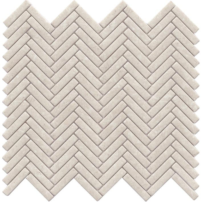 L'Antic Colonial Herringbone Coral Caliza 26x28 - Mozaika — plytka