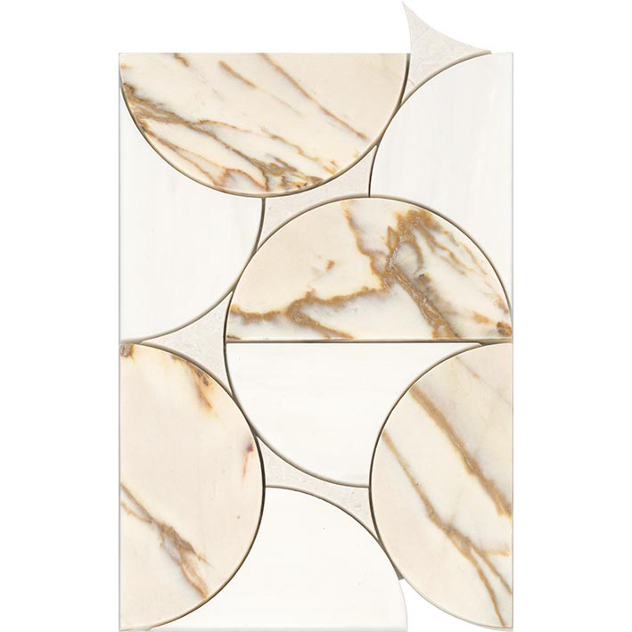 L'Antic Colonial Loop Calacatta 20,3x30 - Mozaika — plytka