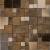 L'Antic Colonial Metal Bronze Mini 3d Cubes 30,5x30,5 - Mozaika — plytka