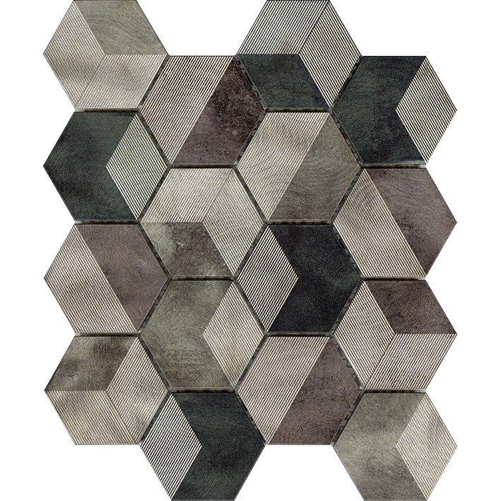 L'Antic Colonial Future Emerald 25,8x30 - Mozaika — plytka