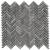 L'Antic Colonial Paradise Arrow Negro 27,2x29,2 - Mozaika — plytka
