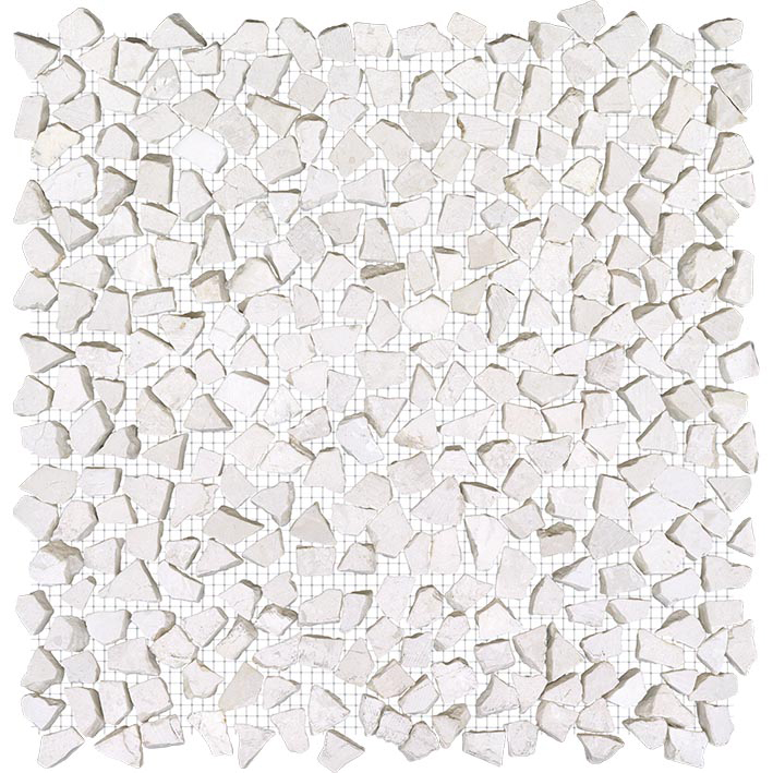L'Antic Colonial Paradise Tinybroken Edge Blanco 31x31 - Mozaika — plytka