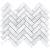 L'Antic Colonial Lines Cambric Carrara Pulido 26,5x32,5 - Mozaika — plytka