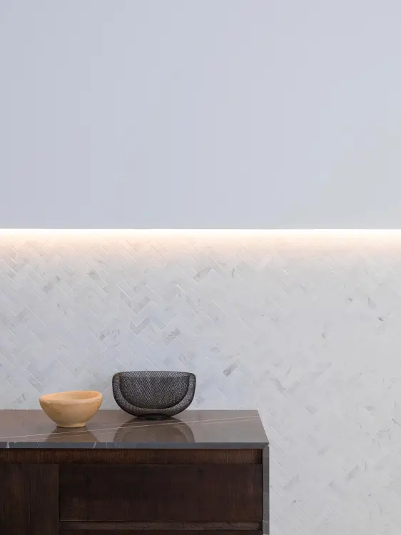 L'Antic Colonial Lines Cambric Persian White Classico 26,5x32,5 - Mozaika — ambient