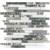L'Antic Colonial Treasures Mist Shannan Strip 29,2x30,4 - Mozaika — plytka