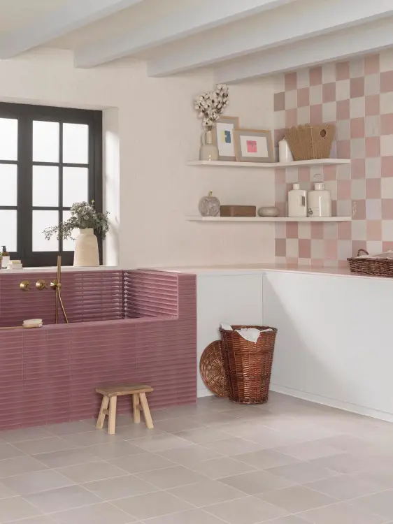 L'Antic Colonial Blinds Wine 16,15x30 — ambient