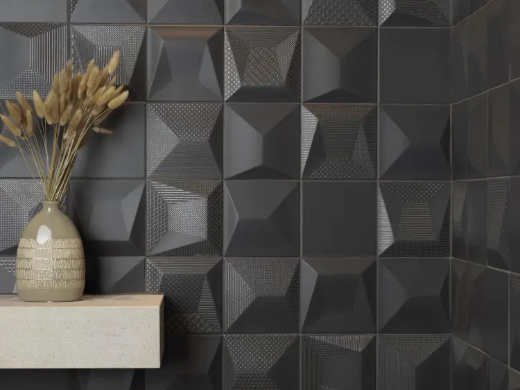 L'Antic Colonial Cosmos S1 Black 16x16 — ambient