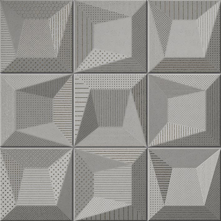 L'Antic Colonial Cosmos S4 Deco Silver 16x16 — plytka