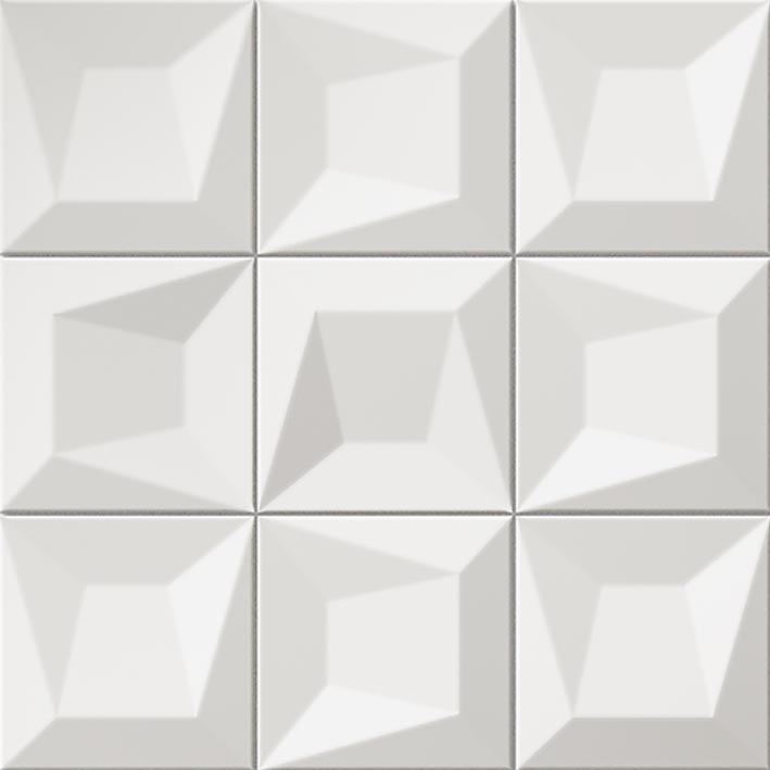 L'Antic Colonial Cosmos S4 White 16x16 — plytka