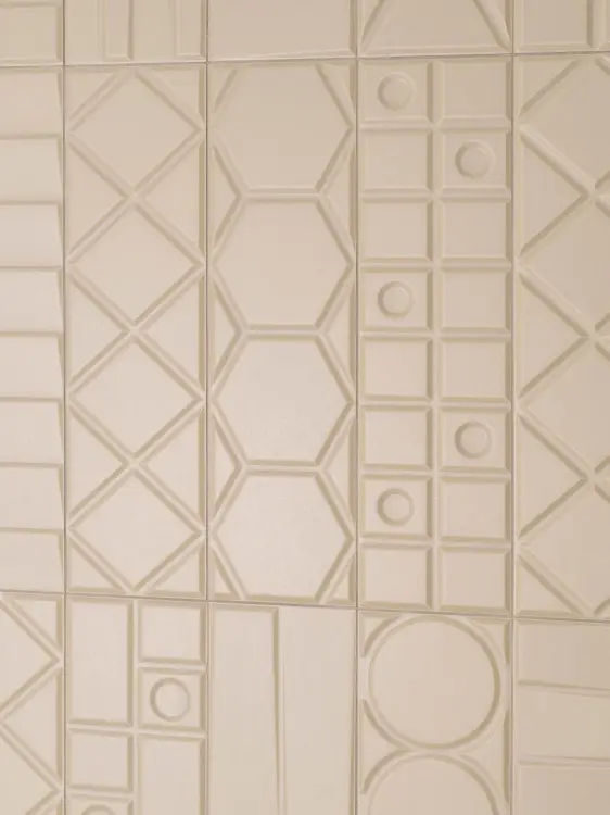 L'Antic Colonial Geo Deco Beige 12,35x44,3 — ambient