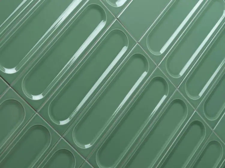 L'Antic Colonial Kent Deco Jade Gloss 8x30 — ambient