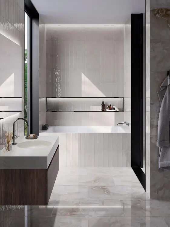 L'Antic Colonial Mediterranea Calpe Warmgrey 8x30 — ambient