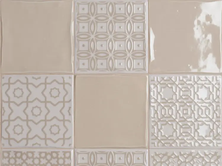 L'Antic Colonial Ronda Beige 16x16 — ambient