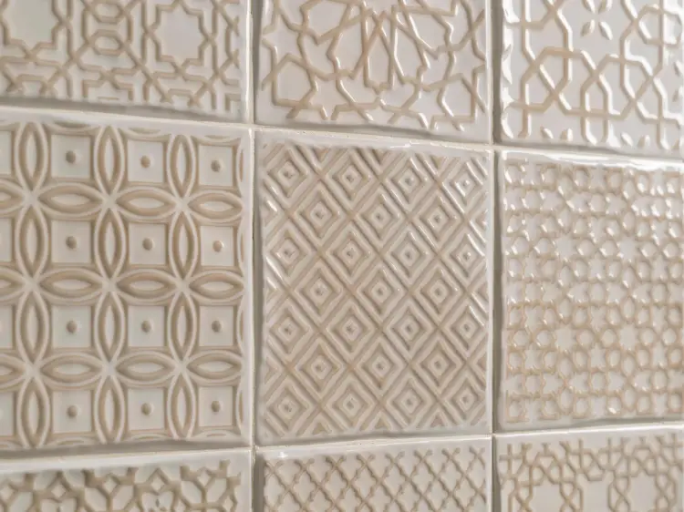 L'Antic Colonial Ronda Deco Beige 16x16 — ambient