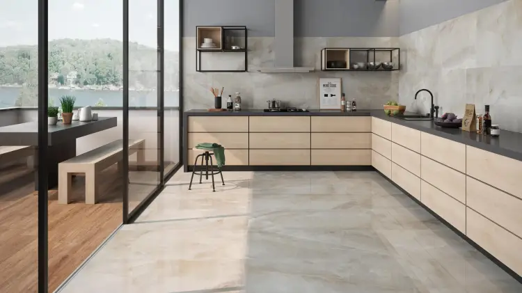 Pamesa Atrium Viggo Nogal 25x150 [mat] — ambient