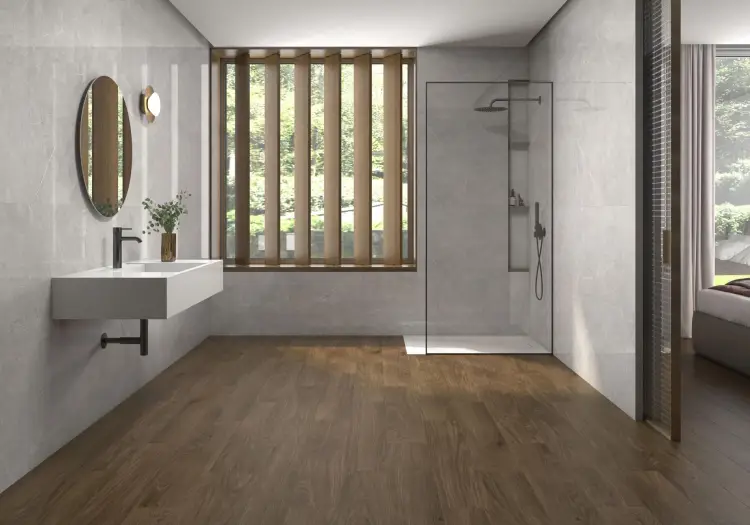 Pamesa Sense Blanco 120x120 połysk — ambient