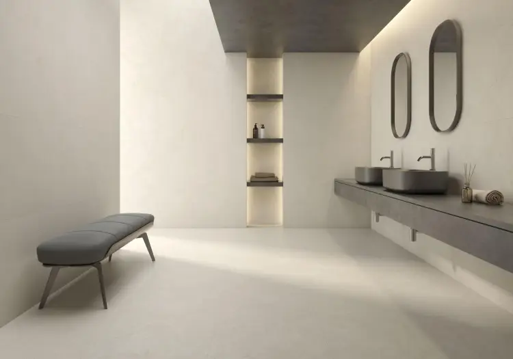 Pamesa Crema Marfil 1 120x120 mat — ambient