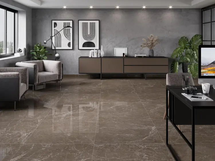 Pamesa Atrium Murano Gris 60x120 mat — ambient