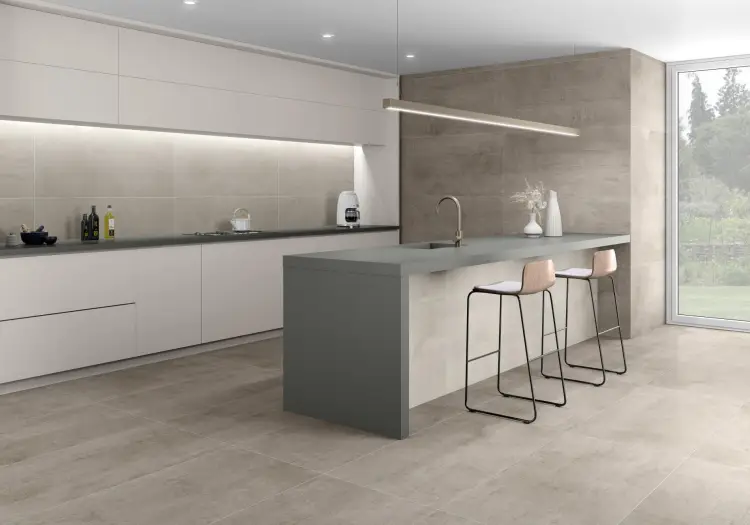 Pamesa Duplocem White 60x120 mat — ambient