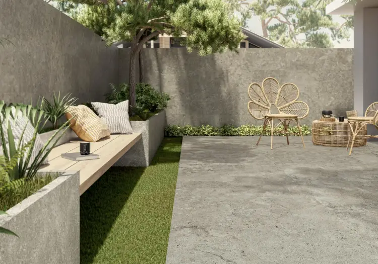 Pamesa Alba Stone Silver 60x120 — ambient