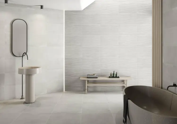 Pamesa Atrium Hazel Perla 60x60 mat 20 mm antypoślizgowa — ambient