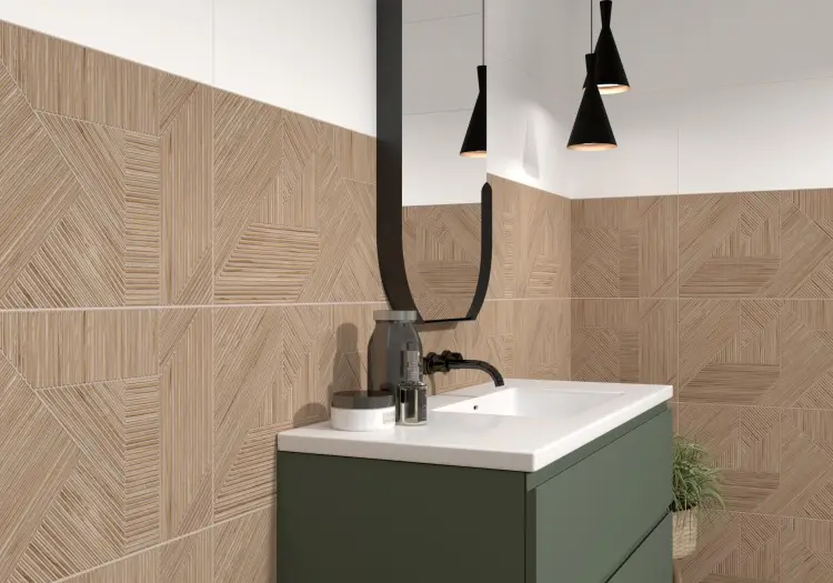Pamesa Atrium Incontro Chiaro 36x80 mat — ambient