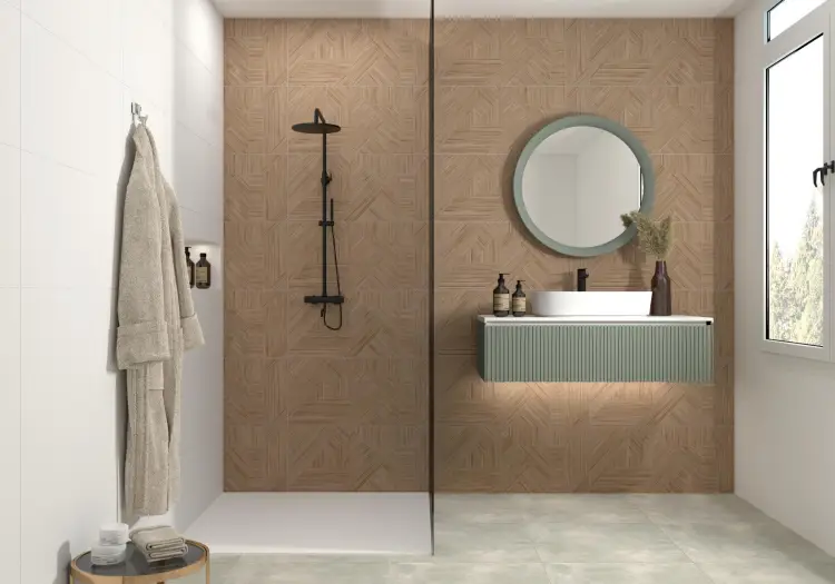 Pamesa Atrium Incontro Chiaro 36x80 mat — ambient