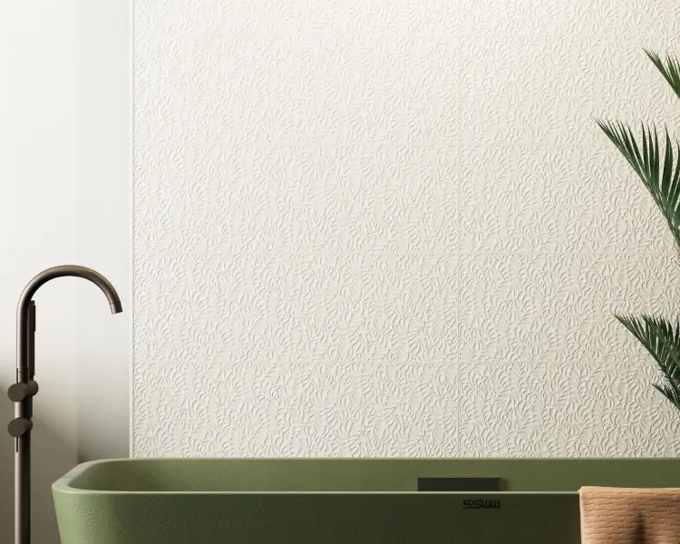 Pamesa Rlv. irida White 30x90 mat — ambient