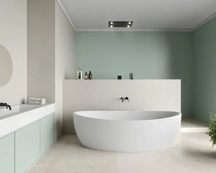 Pamesa Rlv. irida Cream 30x90 mat — ambient