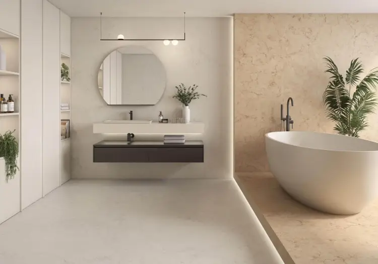 Pamesa Perlino Bianco 120x120 — ambient