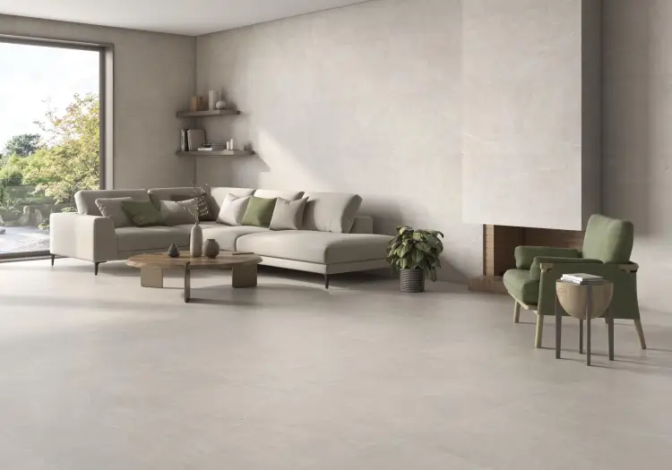 Pamesa Natural Sense Blanco 120x120 — ambient