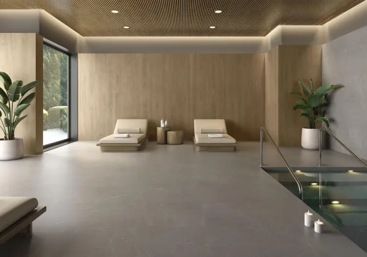 Pamesa Kalon Roble 120x280 mat 6 mm — ambient
