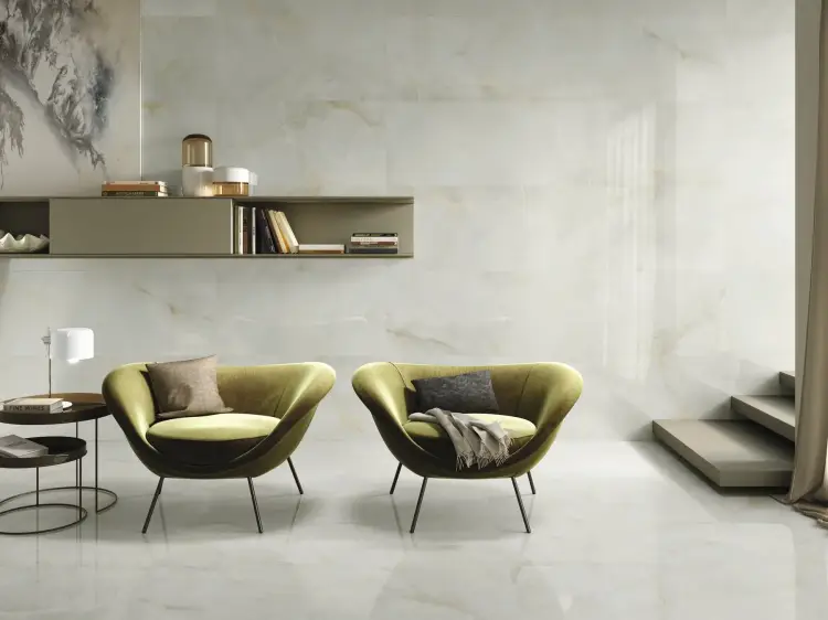 Baldocer Quios Cream Pulido 60x120 połysk — aranżacja