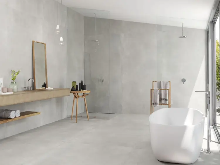 Baldocer Arkety Grey 120x240 mat — aranżacja