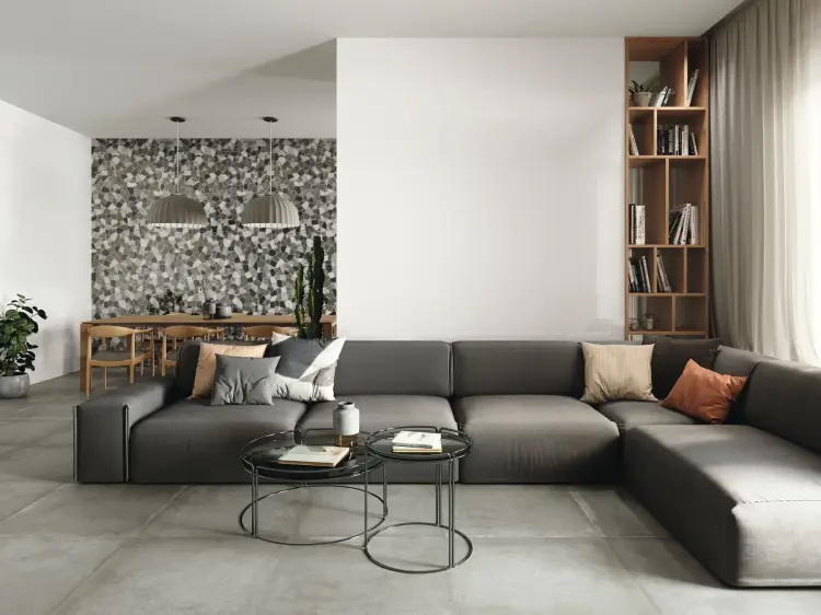 Baldocer Blanco Pulido 120x260 połysk — aranżacja